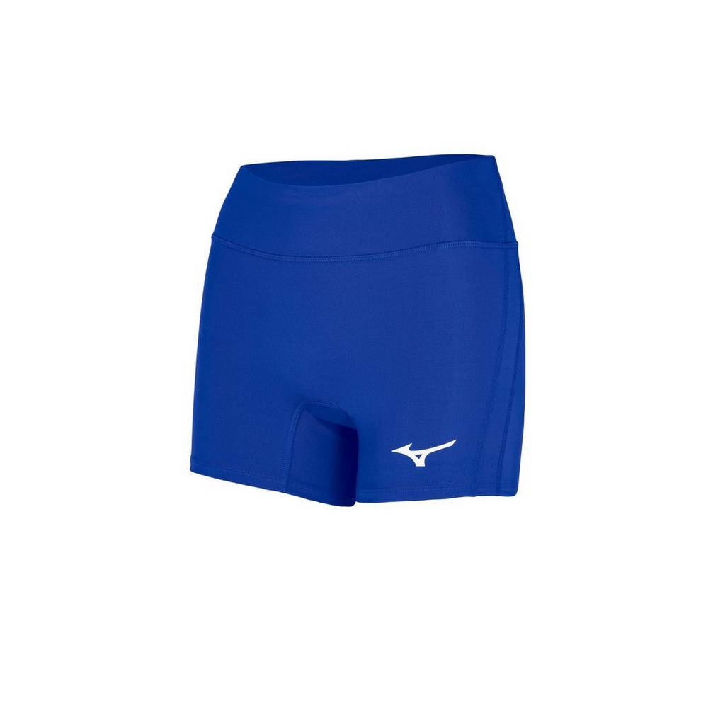 Mizuno Elevated 4" Inseam Női Rövidnadrág Királykék WJU497608